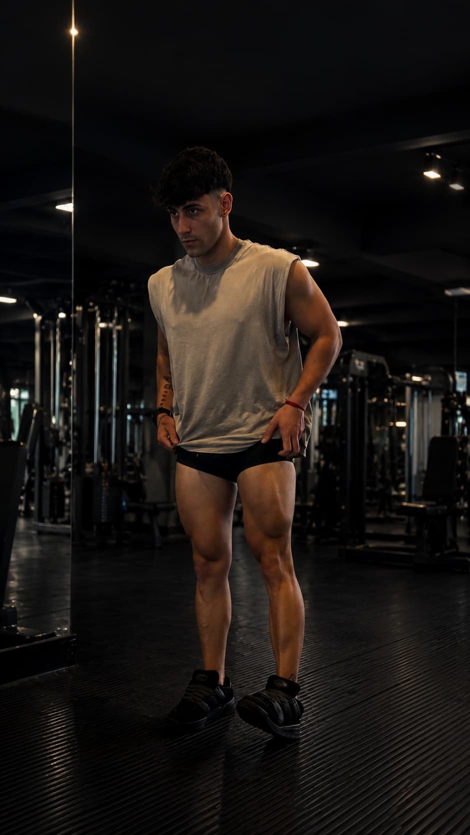 Taibek entrenando
